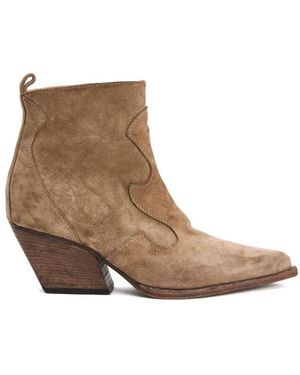 Elena Iachi Cowboy & Biker Boots - Brown
