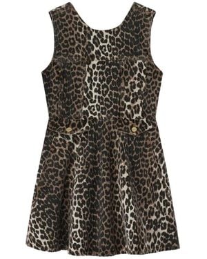 Ganni Short Dresses - Black
