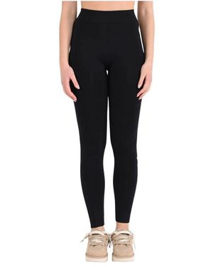 Max Mara Basilea Logo Leggings - Schwarz