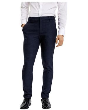 Plain Broeken ,Blauw -Broek
