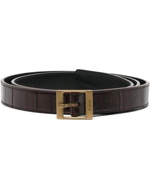 Saint Laurent Belts - Black