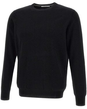 Kangra Round-Neck Knitwear - Black