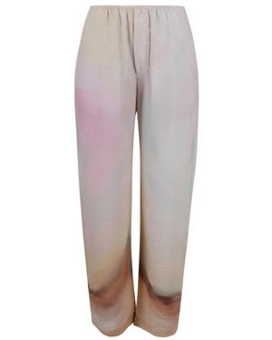 Nanushka Straight Trousers - Gris