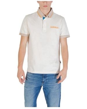 Napapijri Polo Shirts - Blue