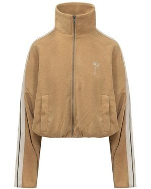 Palm Angels Zip-Throughs - Neutro