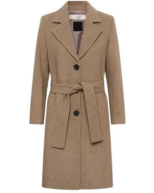 Inwear Belted Coats - Natural