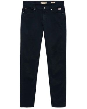 Roy Rogers Slim-Fit Trousers - Blue