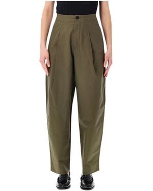 Soeur Wide Trousers - Green