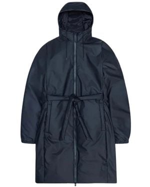 Rains Belted Coats - Azul