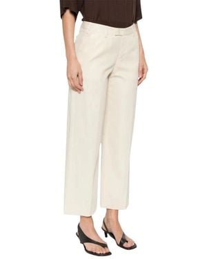 PT Torino Straight Trousers - Natural
