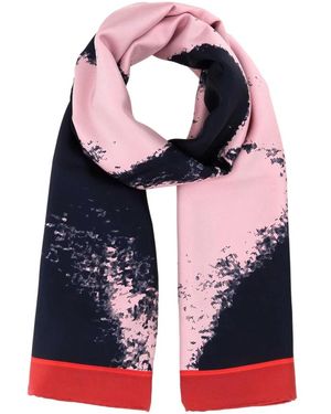 McQueen Silky Scarves - Multicolor