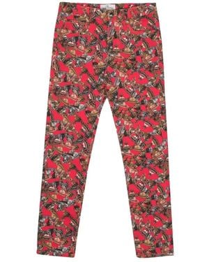 Vivienne Westwood Straight Pants - Red