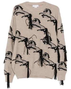 Stella McCartney Round-Neck Knitwear - Neutro