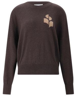 Isabel Marant Round-Neck Knitwear - Gris