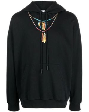 Marcelo Burlon Hoodies - Black