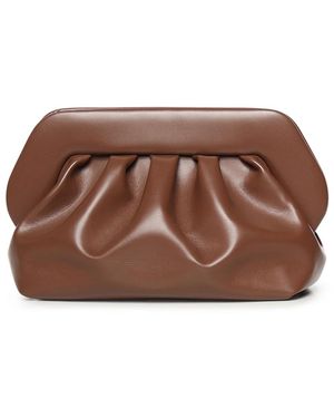 THEMOIRÈ Clutches - Brown
