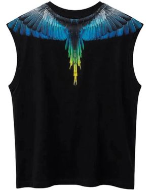 Marcelo Burlon Sleeveless Tops - Black