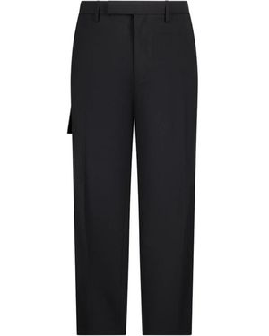 Neil Barrett Straight Trousers - Nero