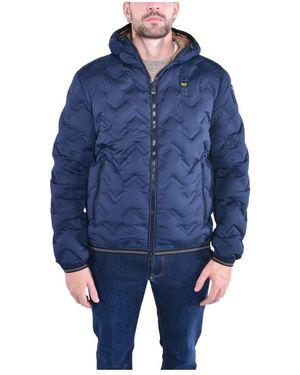 Blauer Winter Jackets - Blue
