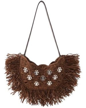 Rabanne Shoulder Bags - Brown