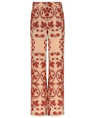 F.R.S For Restless Sleepers Wide Trousers - Orange