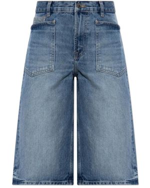 Samsøe & Samsøe Denim Shorts - Bleu