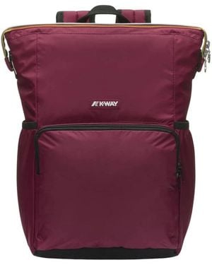 K-Way Backpacks - Purple