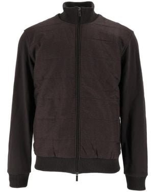 Fay Leather Jackets - Nero