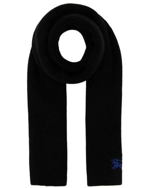 Burberry Winter Scarves - Black