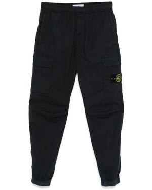 Stone Island Slim-Fit Trousers - Negro
