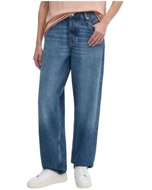Calvin Klein Loose-Fit Jeans - Blue