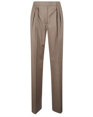 Max Mara Tapered Trousers - Gris