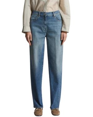 Peserico Loose-Fit Jeans - Azul