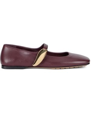 Bottega Veneta Ballerinas - Purple