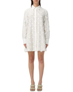 MSGM Shirt Dresses - Blanc