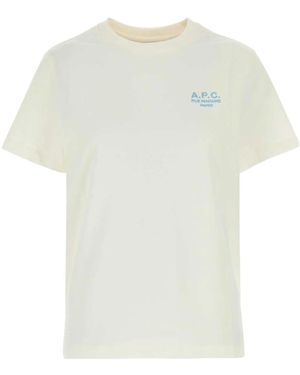 A.P.C. T-Shirts - Blanco