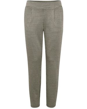Ichi Slim-Fit Trousers - Grigio