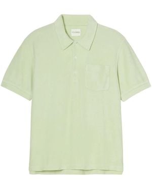 Closed Hellgrünes Frottee Polo Shirt
