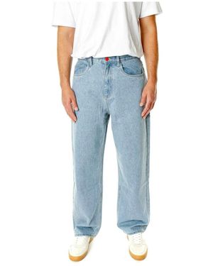 BeWider Loose-Fit Jeans - Bleu