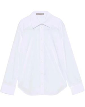 D.exterior Overhemden ,Wit ,Lange Mouwen Blouse