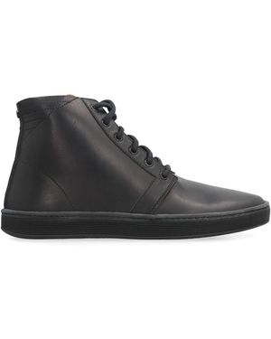 Volta Footwear Klassische Leder Wüstenstiefel - Schwarz