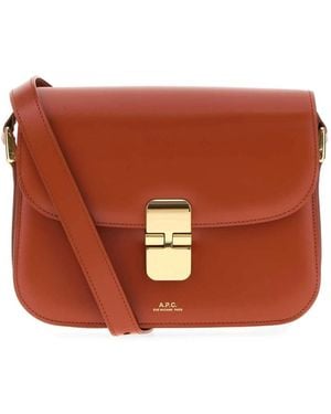 A.P.C. Cross Body Bags - Marrone