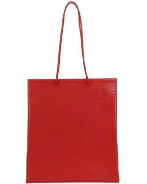 MEDEA Krokodil shopper tote tasche - Rot