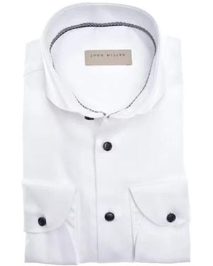 John Miller Formal Shirts - White