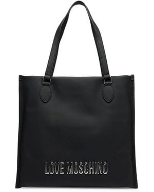 Love Moschino Tote Bags - Nero