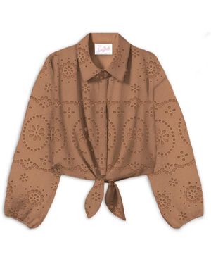 MC2 Saint Barth Shirts - Brown