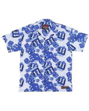 Propaganda Short Sleeve Shirts - Blu