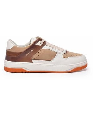 Santoni Sneaker Patchwork - Mehrfarbig