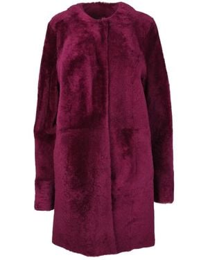 DROMe Single-Breasted Coats - Purple