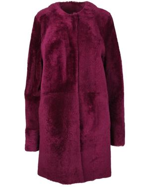 DROMe Single-Breasted Coats - Violet